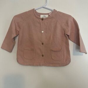 Zara Knits Baby Pink Sweater